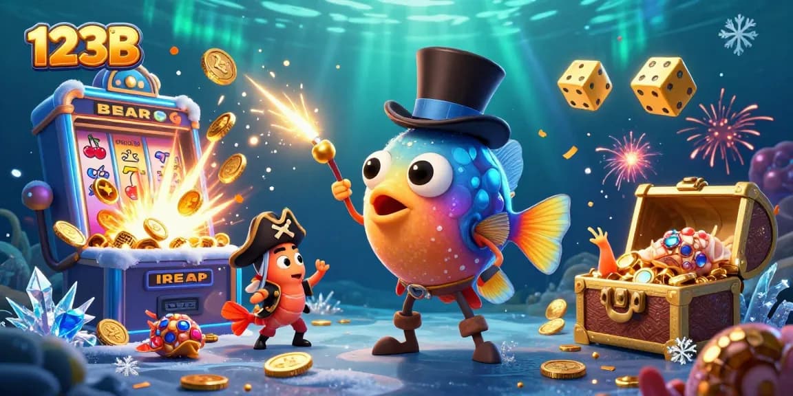 Experience thrilling gameplay at 123B with vibrant characters and dynamic casino elements.