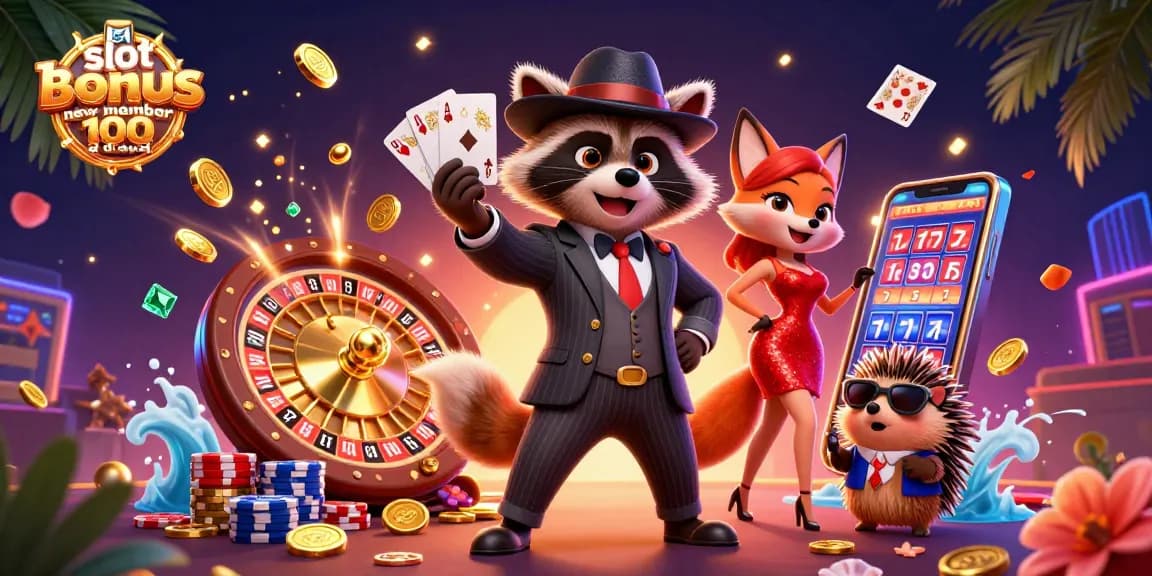 Win big with slot bonus new member 100 di awal and enjoy thrilling casino action!