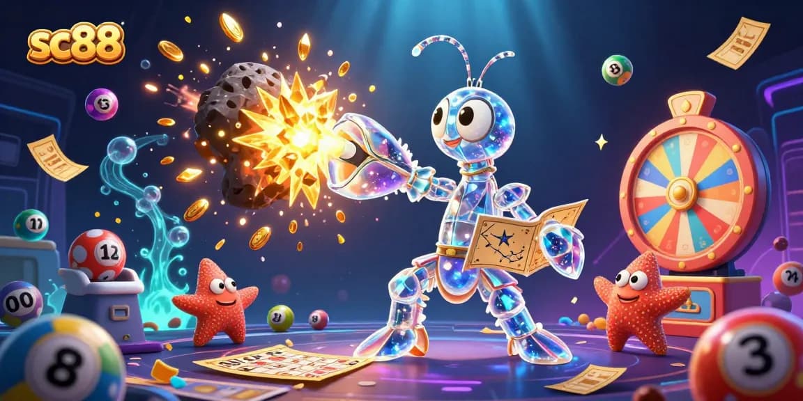 Engage with sc88 and uncover thrilling wins through vibrant casino games in a dazzling 3D scene.