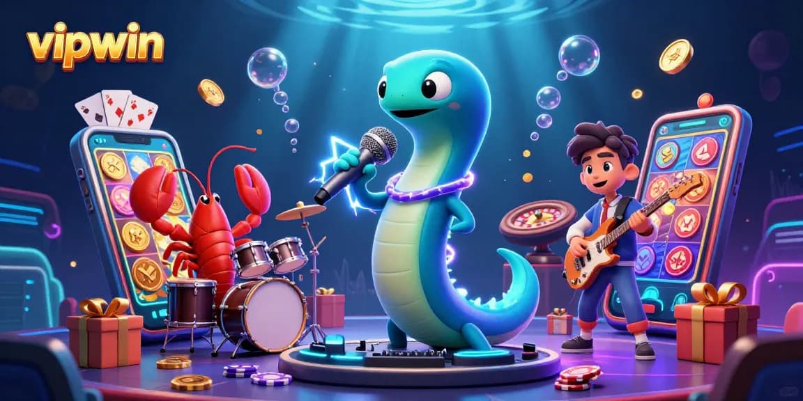 Win big with vipwin's vibrant underwater casino featuring exciting games and lively performances.