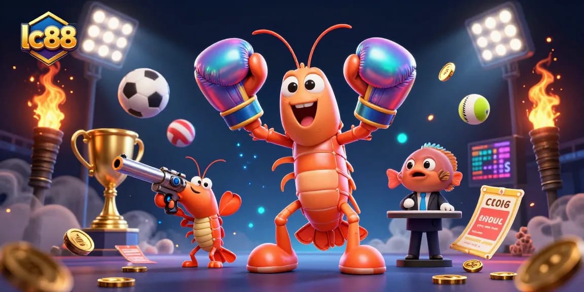 Bet on the excitement with lc88, as vibrant characters come alive in this 3D casino scene!
