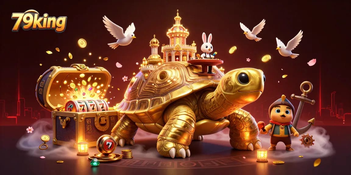 Spin and win big with 79king's captivating casino experience featuring adorable characters!
