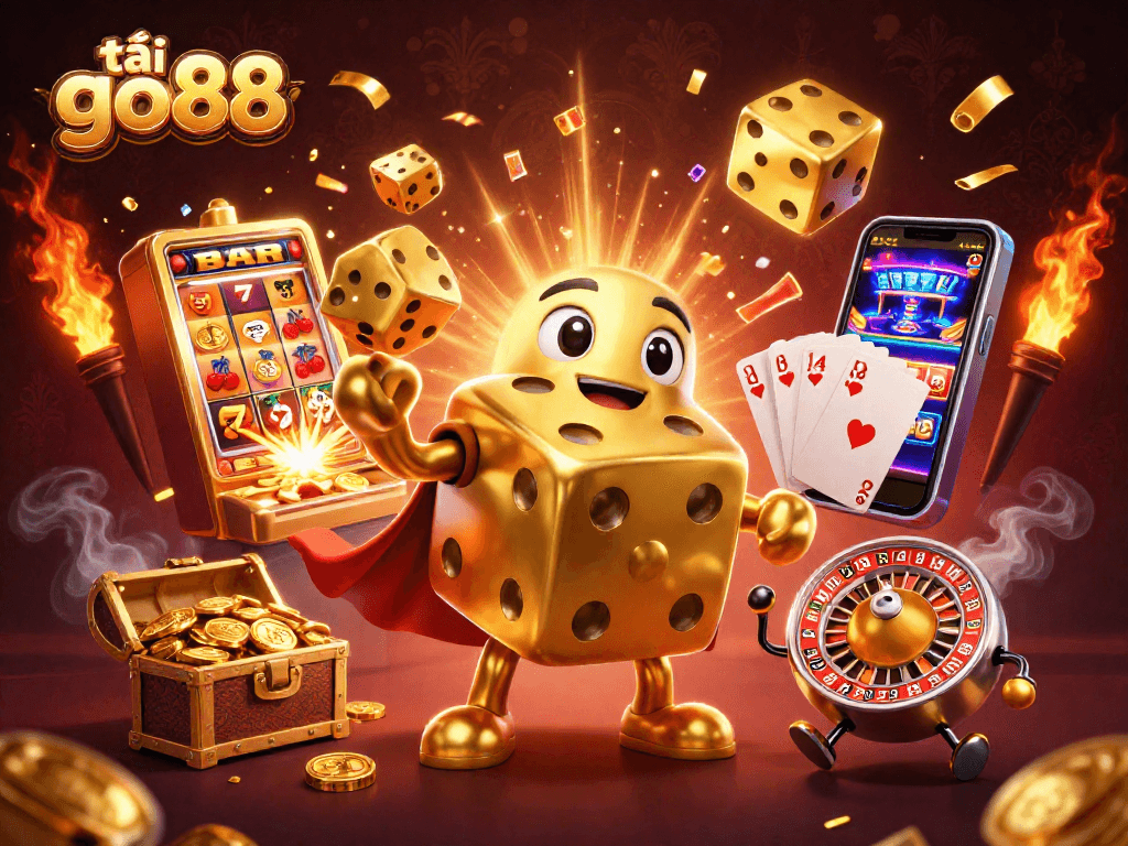 Launch your winning streak with tải go88 amid vibrant casino gaming scenes.