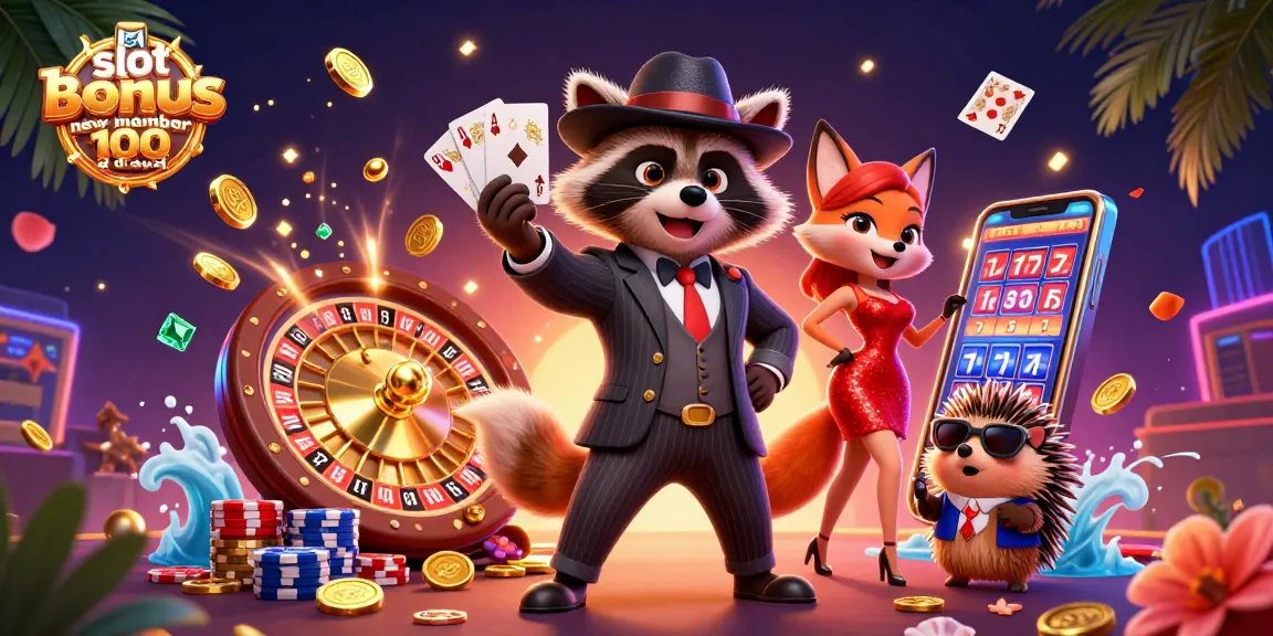 Win big with slot bonus new member 100 di awal and enjoy thrilling casino action!