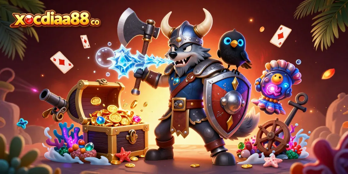 Experience exciting gameplay at xocdiaa88 co with dynamic casino elements and characters.