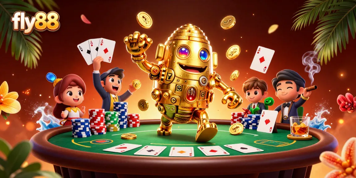 Experience thrilling poker action at fly88 with vibrant golem and dynamic game elements.