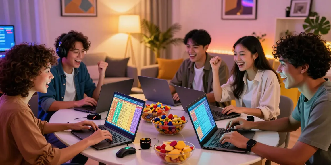Kesenangan bermain togel online bersama teman-teman, suasana hangat dan penuh semangat.