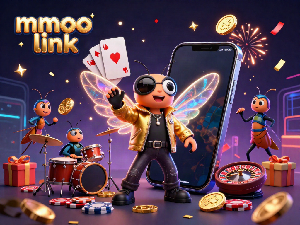 Engage with vibrant mmoo link gaming action featuring a cicada rock star and dynamic slot games.