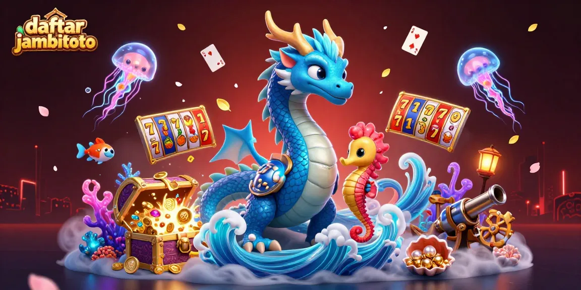 Experience excitement at daftar jambitoto with a magical underwater casino scene filled with treasure and adventure.