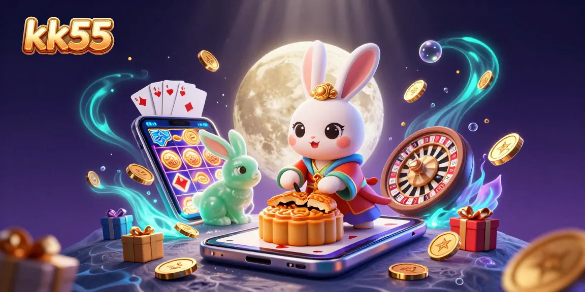Engage in thrilling gaming adventures at kk55 with vibrant casino elements and enchanting folklore.