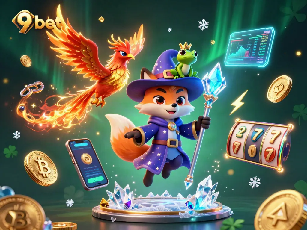Engage with thrilling 9 bet gaming opportunities featuring vibrant 3D illustrations and unique characters.