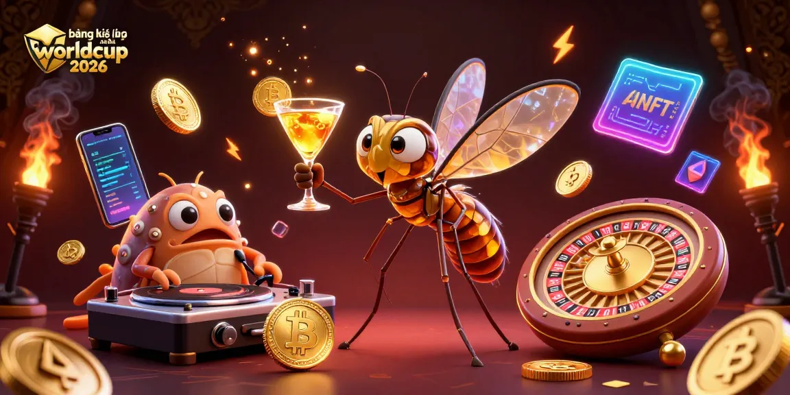 Spin the vibrant bảng xếp hạng worldcup 2026 with dynamic casino characters and rich crypto elements.