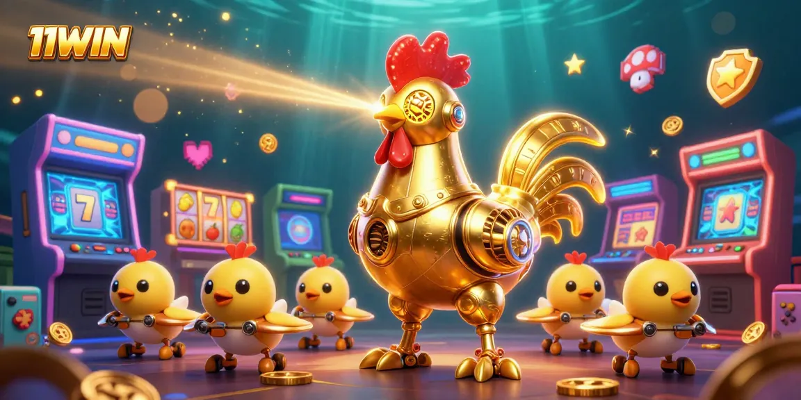 Experience the exciting 11WIN casino with vibrant games and thrilling characters!